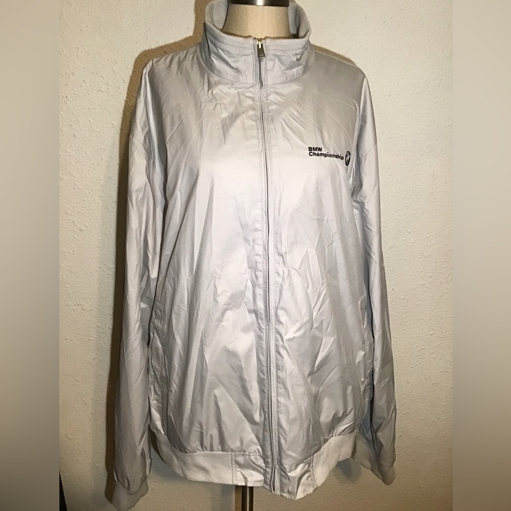 Peter Millar BMW Mens Championship Lined Windbreaker Golf Jacket size XXL